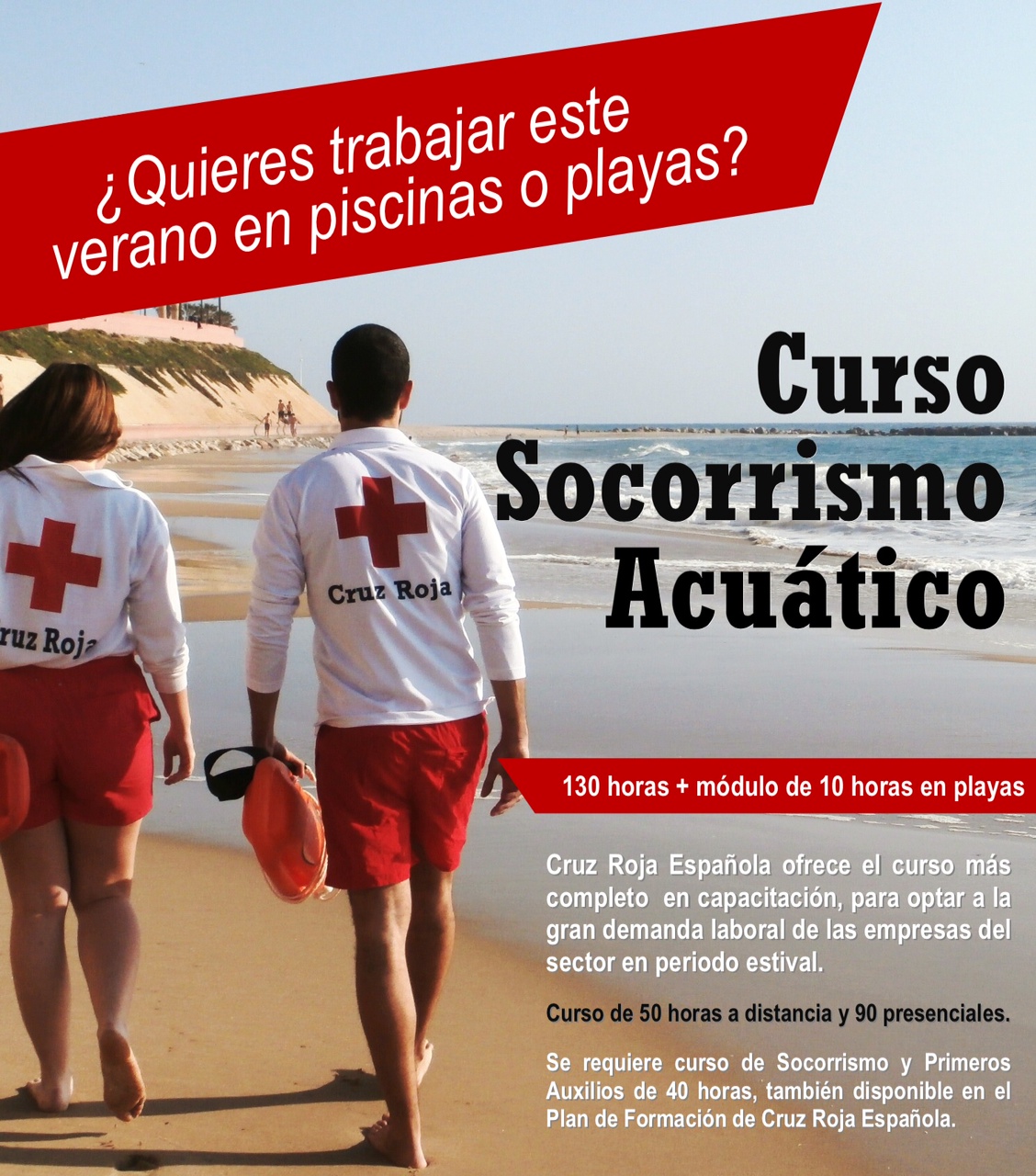 Curso de Socorrista por Cruz Roja Española